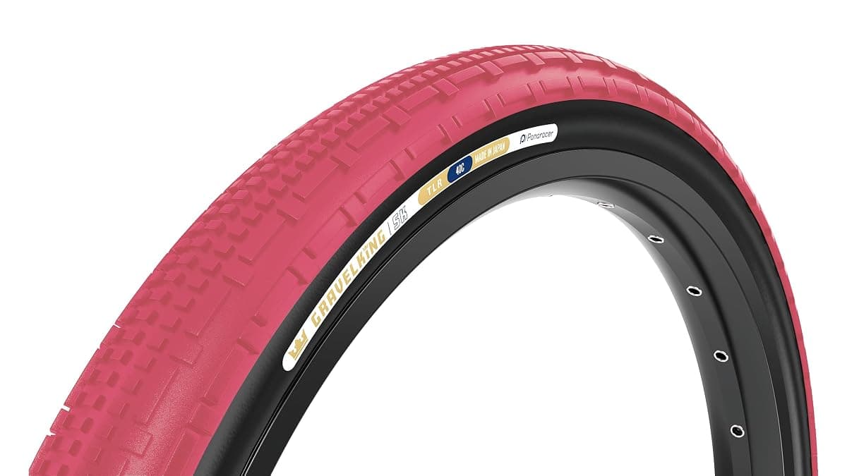 Panaracer GravelKing SK Tire, 700x45, Cranberry