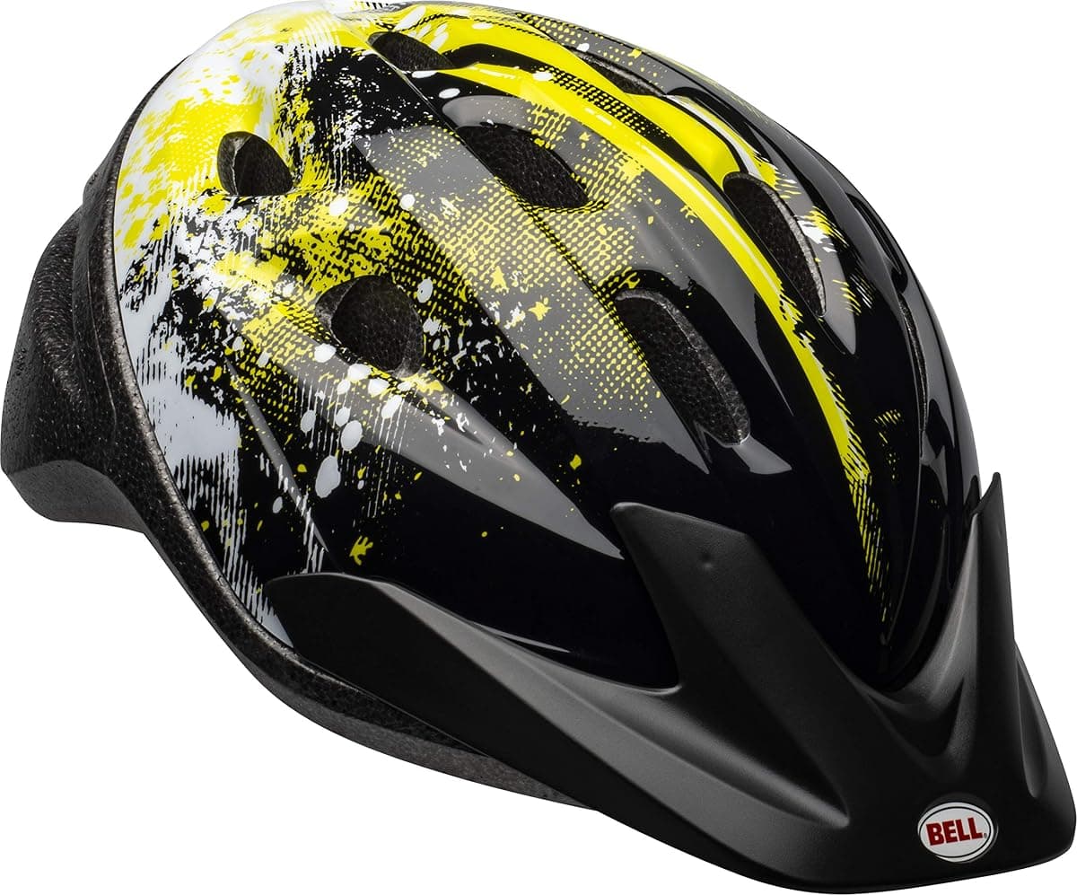 Bell Richter Youth Helmet, Black Riot