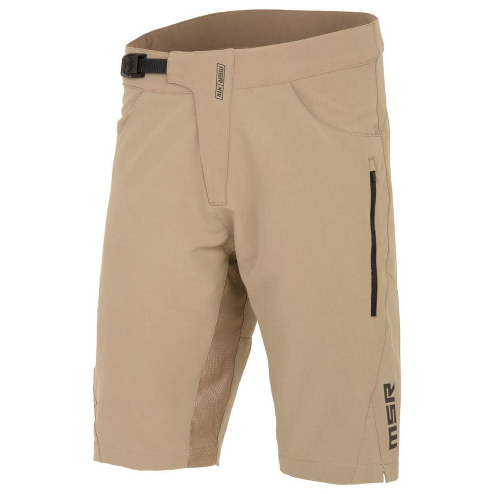 MSR Rush MTB Shorts, 34 in, Tan