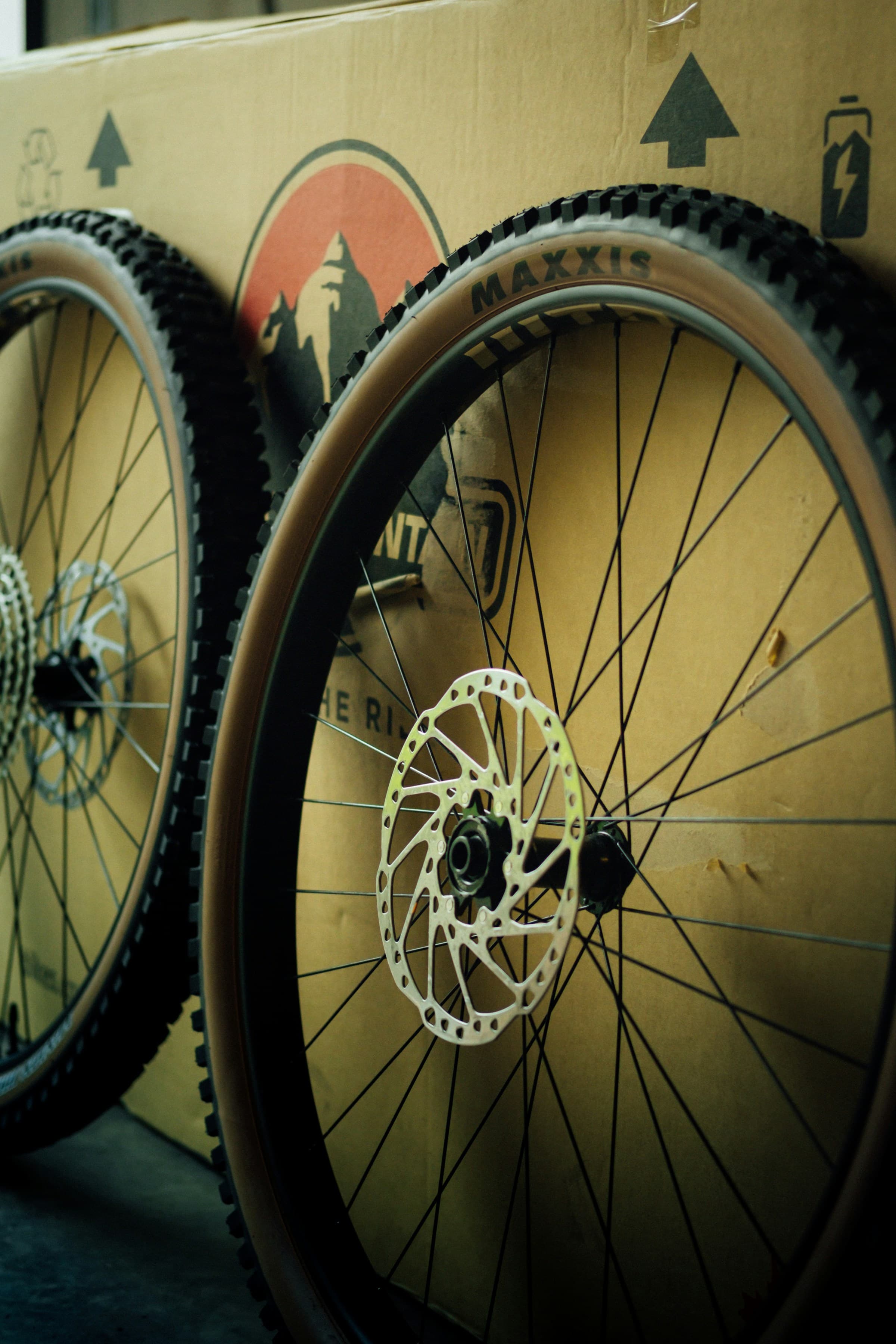 The right tire starts with your route